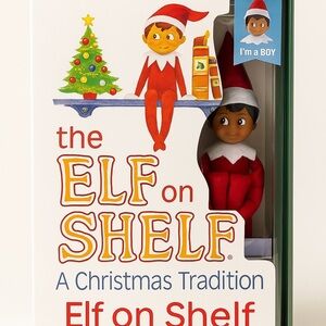 Elf on the Shelf Boy – Christmas Tradition Set with Storybook